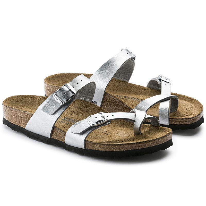 Mayari Birkenstock Birko-flor Damske Strieborne | SK 139RVD